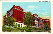 Postcard High School Hazard KY. C:1917-1929 White Border Card picture