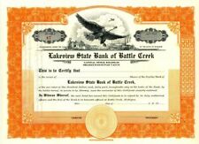 Lakeview State Bank of Battle Creek - Banking Stocks picture