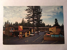 Lake Tahoe California CA Postcard Viking Motor Lodge Motel Chrome Unposted picture