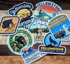 Large Size Set Of 8 Yellowstone Sticker Decal 4