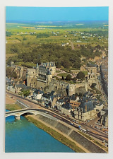 The Royal Castle and The Remparts Amboise France Postcard Aerial View picture