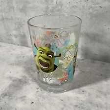 2007 McDonald's Shrek the Third Glass Cup Baby Ogres Donkey 3 Blind Mice MINT picture