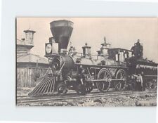 Postcard Civil War of an engine Grants Military Railroad Petersburg Virginia USA picture