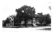 Vintage RPPC Postcard Public School O'Neill Nebraska real photo exterior picture