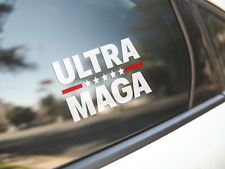 Ultra Maga Pro-Trump 2024 Conservative Car Decal Bumper Sticker 5
