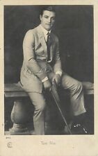 Postcard RPPC 1920s Tom Mix Silent Movie star  Cowboy actor P24-660 picture
