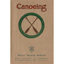 Canoeing Merit Badge Pamphlet - 1939 April Printing - 10M April 1939 picture
