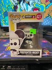 OS5 Funko Pop Disney Mickey Mouse Firefighter Mickey #427 W/Protector picture