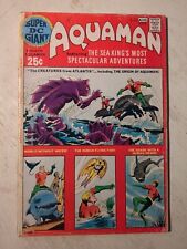 Super DC Giant Aquaman # S-26 1971 Origin Sea King Atlantis SHIPS FREE picture