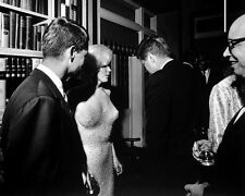 1962 John Kennedy Bobby Marilyn Monroe Photo 8X10  picture