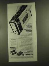 1972 Hitachi Tape Recorder Ad - TRQ-30 TRK-1100 TRQ-288 picture