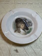 Vintage Joh Peters Amsterdam Holland Collector Transfer Ware Portrait Ashtray * picture