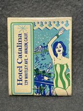 Catalina Island Hotel Catalina, Avalon Ca. Vintage Matchbook 1960’s Era. picture