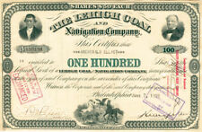 Lehigh Coal and Navigation Co. - Stock Certificate - Mining Stocks picture