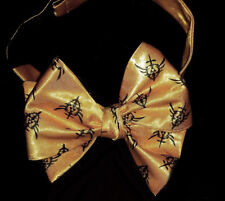 L@@K Custom Zelda Triforce design gold Bow Tie  picture