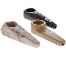 One-MIXED ONLY BOWL Classic Onyx Stone Hand Pipe 3-inch Smoking Pipe hitter. picture