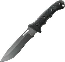 Schrade Extreme Fixed Knife 1095 High Carbon Steel Blade Rubberized - SCHF9 picture