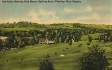 PC GOLF, W. VA, WHEELING, OGLEBAY PARK, Vintage Postcard (b45883) picture