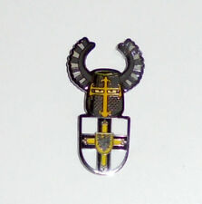Medieval Teutonic Knight Crusades Battle Holy War Shield Eagle Helmet Pin Hussar picture