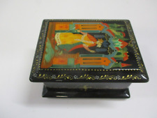 Small Vintage Russian Laquer Box picture