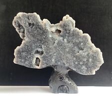 545g Natural crystal mineral specimen, sphalerite, hand-carved the Tree house picture