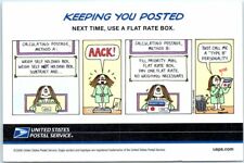 Postcard - Keeping You Posted, Next Time, Use A Flat Rate Box picture