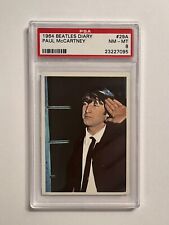 1964 Topps Beatles Diary #29A PSA 8 NM-Mint Paul McCartney John Lennon picture