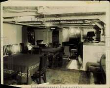 1930 Press Photo President and Mrs. Coolidge's suite on board the U.S.S. Texas picture