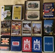Lot Of 15 Decks  (7)  New Sealed  - (8) Open Complete - American Theme/Culture picture
