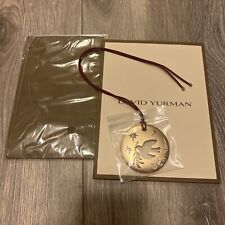 NEW David Yurman Angelika Holiday Collectable Gold Ornament 2023 With Cloth picture
