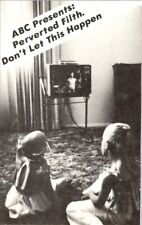 vintage postcard- ABC Presents: Perverted Filth. Don't Let This Happen 1980 picture