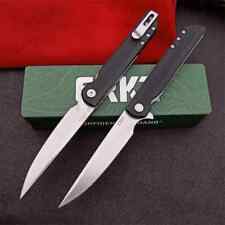 CRKT CEO EDC Folding Pocket Knife: Low Profile Gentleman's Knife, LARGE 3810 picture