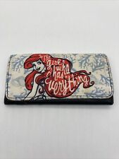 VINTAGE Loungefly Disney The Little Mermaid Ariel Girl Who Has Everything Wallet picture