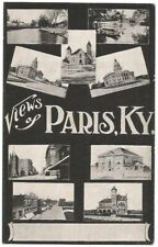 Paris Kentucky KY ~ Multi-view Postcard c.1906 picture