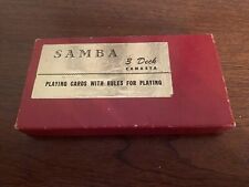 Vintage Samba Canasta Set With Box, Cards, And Instructions picture