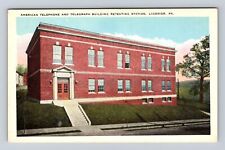 Ligonier PA-Pennsylvania, American Telephone Telegraph Station, Vintage Postcard picture