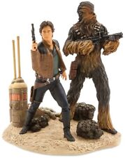 Solo: A Star Wars Story Han Solo & Chewbacca L.E. /1400 Statue Disney Store NIB picture