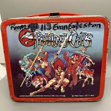 1985 Thundercats Aladdin Vintage Metal Lunchbox picture