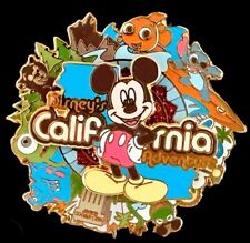 VHTF  Disney California Adventure Mickey Mouse Spinner Pin Stitch Kermit Nemo   picture