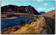Devil's Slide near Gardner Entrance to Yellowstone Park, Montana - Postcard picture