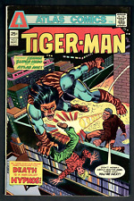 Tiger-Man  # 3  (6.0)   Atlas 1975 Bronze-Age 25c 🐅 picture
