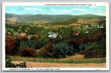 Petersburg Taconic Trail New York Williamstown Massachusetts Vintage Postcard picture