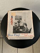 World War 2 1943 American Flag Eagle The Flag in Every Home Committee picture