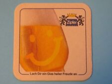 Beer Bar Coaster ~ Brauerei Zipf Zipfer Urtypisch Bier ~ AUSTRIA ~ Smiley Glass picture