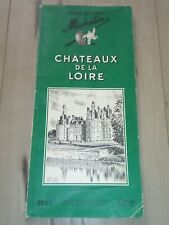 1963 Michelin Chateaux de la Loire France French Guide Map Ads Architecture book picture