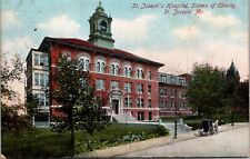 St. Joseph's Hospital, Sisters of Charity, St Joseph MO Vintage Postcard V57 picture