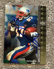 1994 SP Ben Coates signed autographed card #42 New England Patriots picture