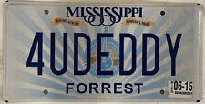 Vanity FOR U DEDDY DADDY license plate Father Birthday Day Dedi Dores Teddy Bear picture