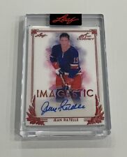 2022 LEAF ART OF HOCKEY JEAN RATELLE CAR IMAGESTIC /5 picture
