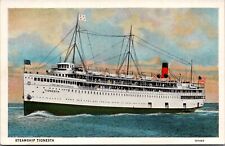 Postcard Steamship Tionesta; Great Lakes Transit Corporation Bq picture